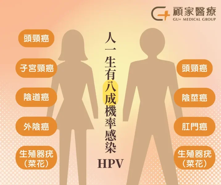 HPV可能導致性病與癌症
