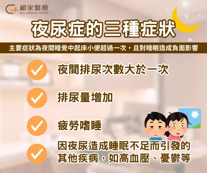夜尿症症狀