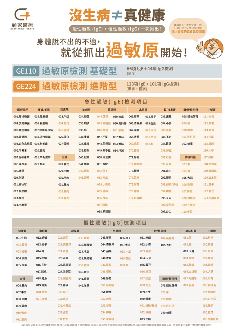 drguclinic_急慢性過敏原檢測