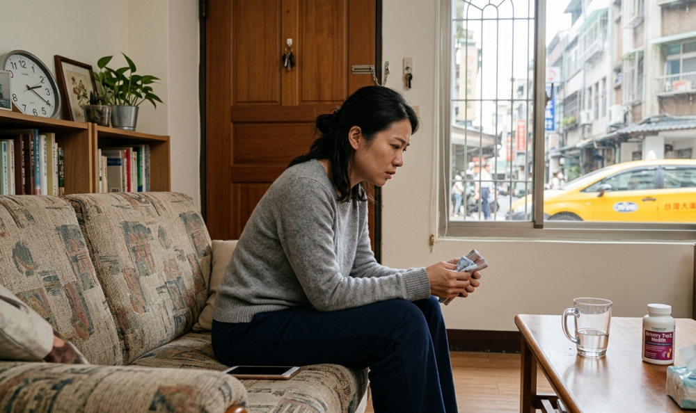 頻尿不敢外出示意圖